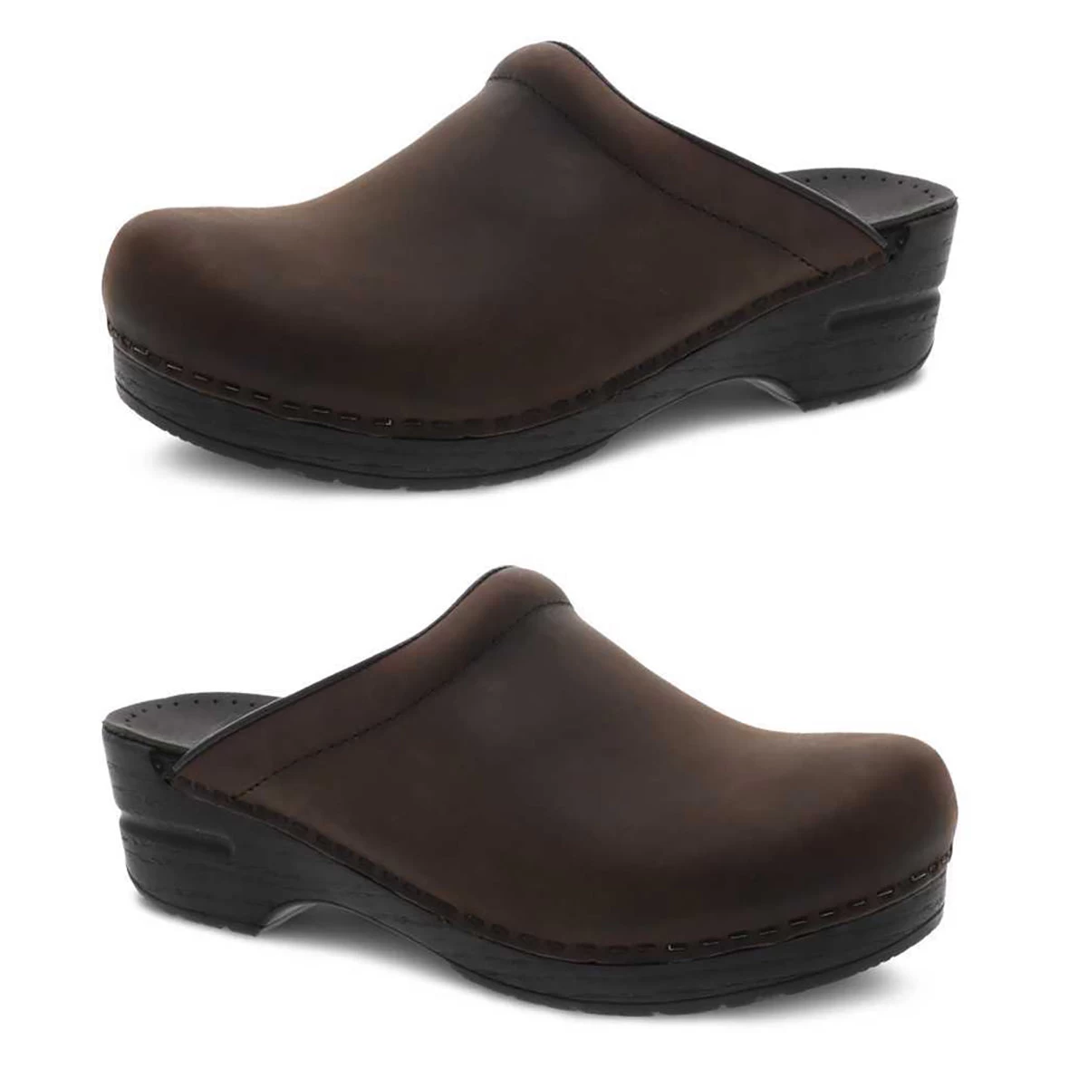 Dansko Personalized Sonja Antique Brown/Black 5 Dansko Personalized Sonja Antique Brown/Black - Image 3
