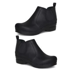 Dansko Personalized Frankie Black Oiled -Shoe Promotion 0007818 frankie black oiled personalize