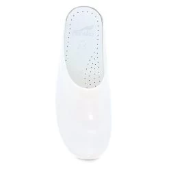 Dansko Sonja White Translucent 16 Dansko Sonja White Translucent -Shoe Promotion 047010101 VIT
