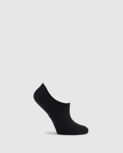 Fila Unisex No Show Socks 3pk Black