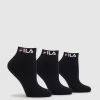 Fila Unisex Ped Socks 3pk