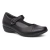 Dansko Fawna Black Milled Nappa