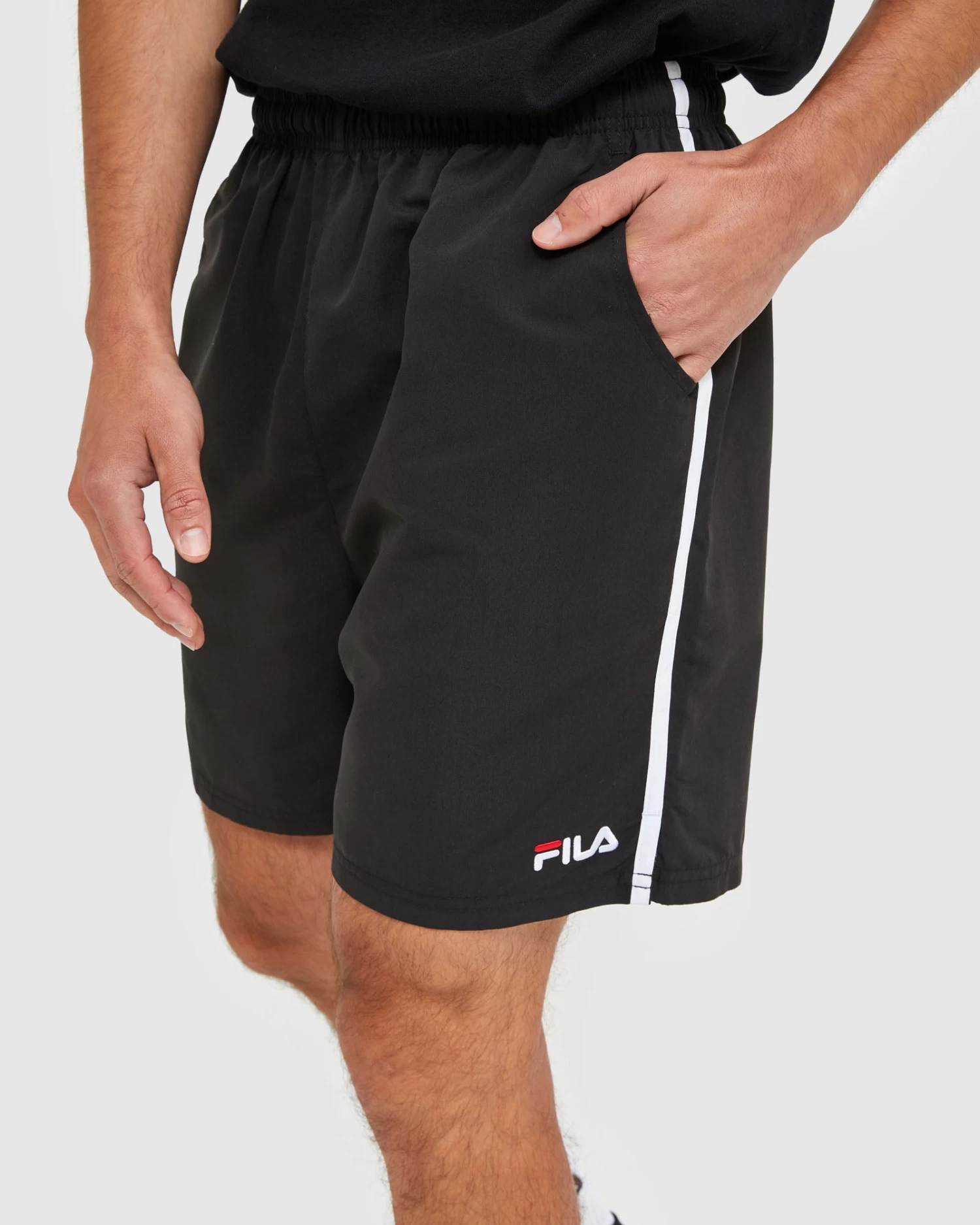 Fila Classic Men's Microfibre Shorts 6 Fila Classic Men's Microfibre Shorts - Image 4