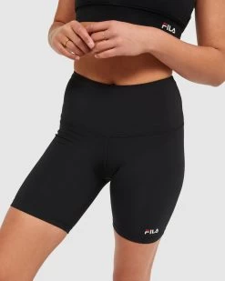 Fila Classic Women's Bike Shorts -Shoe Promotion ACS21372 001 M 4