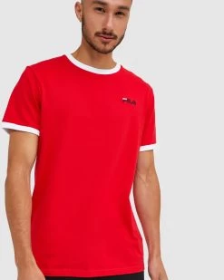 Fila Classic Men's Ringer Tee -Shoe Promotion ACT11129 600 M 4