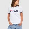 Fila Classic Women's Ringer Tee -Shoe Promotion ACT21371 100 M 6