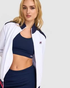 Fila Women's Stella Jacket -Shoe Promotion ASJ22160 100 W 6 353602c6 81cd 4222 8f82 bcc0ee236c33