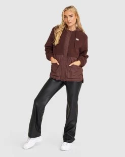 Fila Women's Mina Teddy Jacket -Shoe Promotion ASJ22168 908 W 8