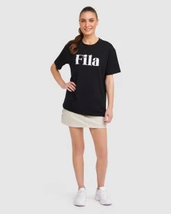Fila Unisex Benjo Tee -Shoe Promotion AST13172 001 W 7
