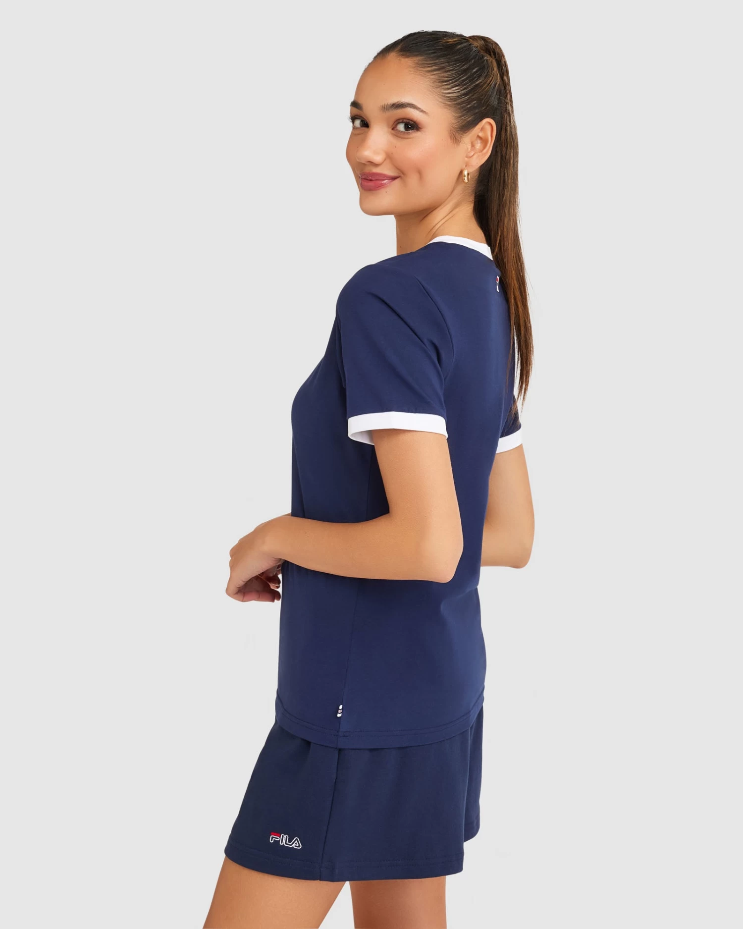 Fila Women's Evie Ringer Tee 4 Fila Women's Evie Ringer Tee - Image 2