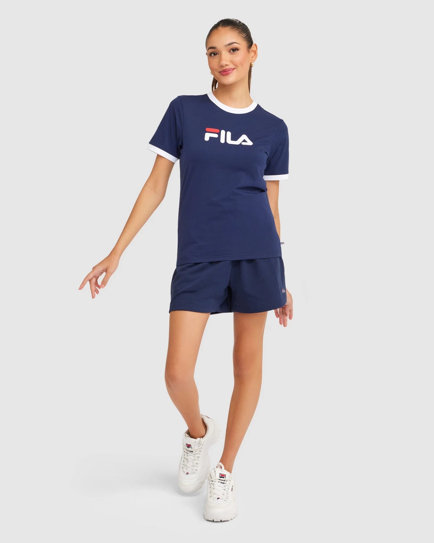 Fila Women's Evie Ringer Tee 8 Fila Women's Evie Ringer Tee - Image 6