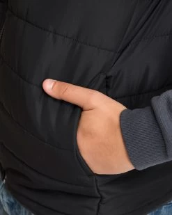 Fila Men's Elijah Puff Vest -Shoe Promotion ASV12864 001 M 6