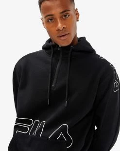 Fila Men's Jay Qtr Zip 11 Fila Men's Jay Qtr Zip -Shoe Promotion ASW12696 001 M 4