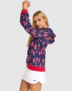 Fila Unisex Pedro Hoody -Shoe Promotion ASW12874 777 W 2