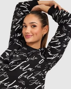 Fila Women's Gioia Crew 11 Fila Women's Gioia Crew -Shoe Promotion ASW22367 001 W 4