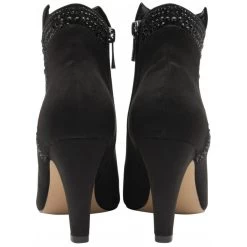 Black & Diamante Emma Heeled Ankle Boots | Lotus -Shoe Promotion black diamante emma heeled ankle boots lotus p13388 32094 medium