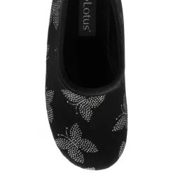 Black Jessie Full Shoe Slippers | Lotus 9 Black Jessie Full Shoe Slippers | Lotus -Shoe Promotion black jessie full shoe slippers lotus p13123 31001 medium