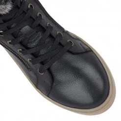 Black Leather Siobhan High Top Trainers | Stressless By Lotus -Shoe Promotion black leather siobhan high top trainers stressless by lotus p12693 29247 medium