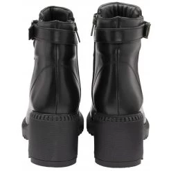 Black Leather Virginia Heeled Zip-Up Ankle Boots | Lotus -Shoe Promotion black leather virginia heeled zip up ankle boots lotus p13368 32450 medium