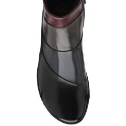 Black Multi-Leather Bethan Zip-Up Ankle Boots | Lotus -Shoe Promotion black multi leather bethan zip up ankle boots lotus p13424 31919 medium