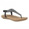 Black Orla Flat Toe-Post Sandals | Lotus -Shoe Promotion black orla flat toe post sandals lotus p12522 28334 medium