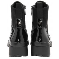 Black Patent Alder Zip-Up Ankle Boots | Lotus -Shoe Promotion black patent alder zip up ankle boots lotus p13364 31866 medium