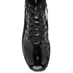 Black Patent Alder Zip-Up Ankle Boots | Lotus -Shoe Promotion black patent alder zip up ankle boots lotus p13364 31867 medium