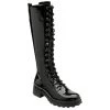 Black Patent Dinah Knee High Boots | Lotus -Shoe Promotion black patent dinah knee high boots lotus p13412 32064 medium