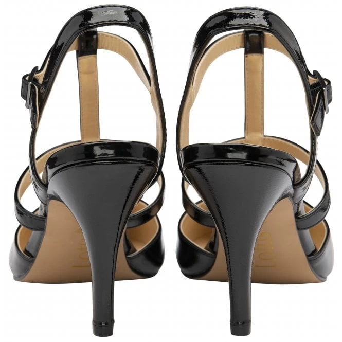 Black Patent Kim Court Shoes | Lotus 5 Black Patent Kim Court Shoes | Lotus - Image 3