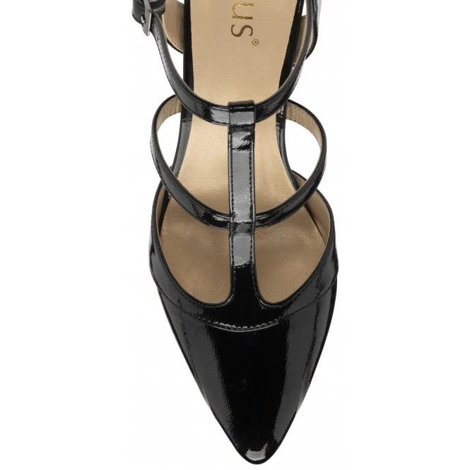 Black Patent Kim Court Shoes | Lotus 6 Black Patent Kim Court Shoes | Lotus - Image 4