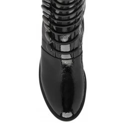 Black Patent Lisa Knee High Boots | Lotus 9 Black Patent Lisa Knee High Boots | Lotus -Shoe Promotion black patent lisa knee high boots lotus p13386 32247 medium