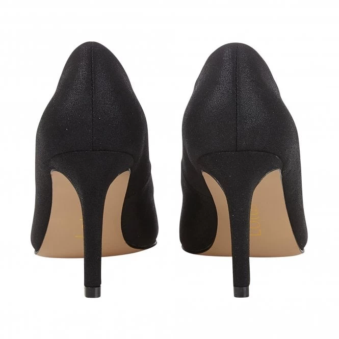 Black Radiance Pointed Toe Court Shoes | Lotus 5 Black Radiance Pointed Toe Court Shoes | Lotus - Image 3