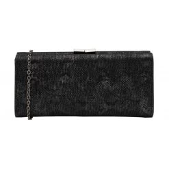 Black Rosanna Clutch Bag | Lotus