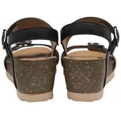 Black & Snake-Print Leather Brynlee Open-Toe Wedge Sandals | Lotus 8 Black & Snake-Print Leather Brynlee Open-Toe Wedge Sandals | Lotus -Shoe Promotion black snake print leather brynlee open toe wedge sandals lotus p13663 32703 medium