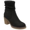 Black Textile Danica Heeled Ankle Boots | Lotus -Shoe Promotion black textile danica heeled ankle boots lotus p13360 32012 medium
