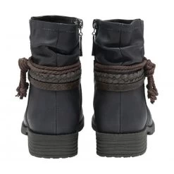 Blue Dana Zip-Up Ankle Boots | Lotus -Shoe Promotion blue dana zip up ankle boots lotus p13068 30611 medium