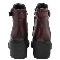 Bordo Leather Virginia Heeled Zip-Up Ankle Boots | Lotus -Shoe Promotion bordo leather virginia heeled zip up ankle boots lotus p13440 32454 medium
