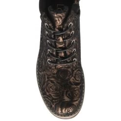 Bronze Floral-Print Nova Ankle Boots | Lotus -Shoe Promotion bronze floral print nova ankle boots lotus p13352 32315 medium