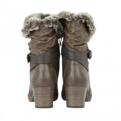 Brown Charmaine Heeled Mid-Calf Boots | Lotus Relife -Shoe Promotion brown charmaine heeled mid calf boots lotus relife p12331 28001 medium