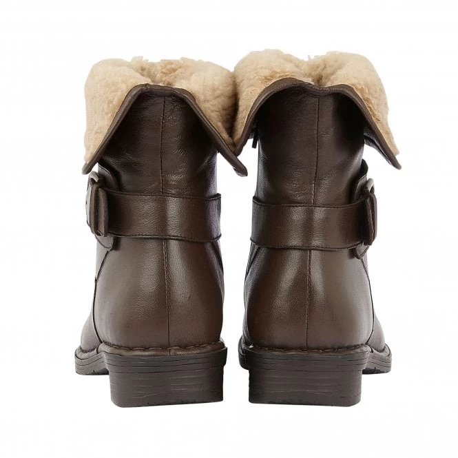 Brown Leather Matterhorn Ankle Boots | Lotus 5 Brown Leather Matterhorn Ankle Boots | Lotus - Image 3