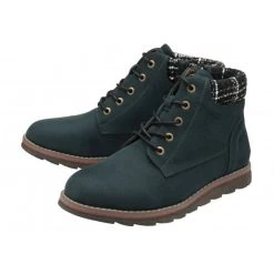 Green Textile Cedar Ankle Boots | Lotus -Shoe Promotion green textile cedar ankle boots lotus p13478 31969 medium
