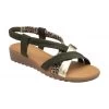 Khaki & Leopard-Print Leather Christa Wedge Sandals | Lotus -Shoe Promotion khaki leopard print leather christa wedge sandals lotus p13195 31409 medium