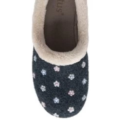 Navy Kylie Full Shoe Slippers | Lotus -Shoe Promotion navy kylie full shoe slippers lotus p13504 32223 medium