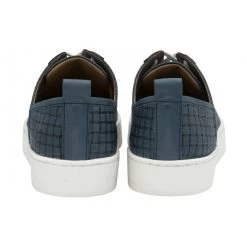 Navy Leather Kate Lace-Up Trainers | Stressless By Lotus -Shoe Promotion navy leather kate lace up trainers stressless by lotus p13222 31610 medium