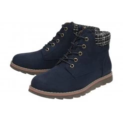 Shoe Promotion -Shoe Promotion navy textile cedar ankle boots lotus p13477 31965 medium
