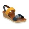 Navy & Yellow Rosatta Wedge Sandals | Lotus -Shoe Promotion navy yellow rosatta wedge sandals lotus p13169 31461 medium