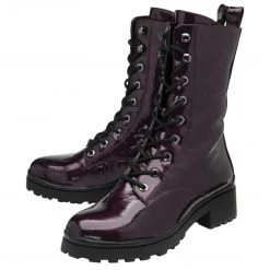 Purple Patent Delaney Mid-Calf Boots | Lotus -Shoe Promotion purple patent delaney mid calf boots lotus p13511 32045 medium