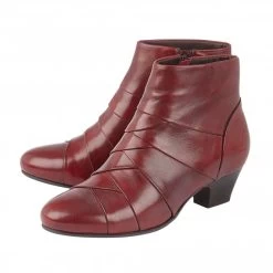 Red Leather Tara Ankle Boots | Lotus 7 Red Leather Tara Ankle Boots | Lotus -Shoe Promotion red leather tara ankle boots lotus p12808 29281 medium