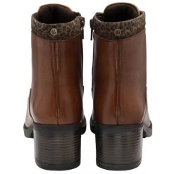 Tan Leather & Leopard-Print Boston Ankle Boots | Lotus -Shoe Promotion tan leather leopard print boston ankle boots lotus p13429 31938 medium