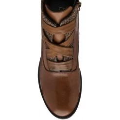 Tan Leather & Leopard-Print Boston Ankle Boots | Lotus -Shoe Promotion tan leather leopard print boston ankle boots lotus p13429 31939 medium